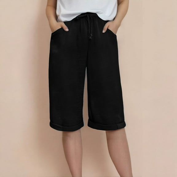 SNKSDGM Women's Plus Womens Dress Pants Stretchy Petite Cargo Pants Women Tall Girl Women Fashion Straight Leg Casual Pants High Waist Sports Loose Pants