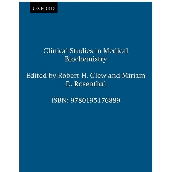 Clinical Studies in Medical Biochemistry, (Paperback)