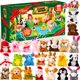 thumbnail image 1 of Calendario de Adviento JOYIN Christmas 2024 con 24 minijuguetes de peluche, 1 of 7