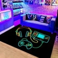 thumbnail image 2 of 1pc Area Rug, Game Set Pattern, Living Room Bedroom Game Console Anti Slip Floor Mat, Game Console Print Pattern Floor Mat, 2 of 5
