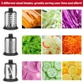 thumbnail image 7 of TOCOKEID Slicer Shredder Attachment for KitchenAid Stand Mixer, Cheese Grater Attachment for Kitchenaid,White, 7 of 7