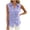 Purple, variant on Yievot Womens Button Down Sleeveless Shirt with Pockets Collared Casual Summer Office Workwear Tops