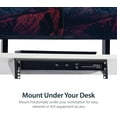 thumbnail image 4 of StarTech 2U 19-Inch Steel Vertical Wall Mount Equipment Rack Bracket RK219WALLV (Black), 4 of 5