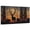 Orange, variant on Wildlife Scene Canvas Wall Art 10" x 8" Nature Deer Bear Pine Trees Silhouette Sunset Frame Picture Prints, Ready to Hang Waterproof Artwork Decor for Bathroom, Kitchen Small Wall Spaces