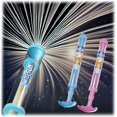thumbnail image 1 of Fireworks Water Gun Squirter Firework - Fireworks Style Water Spray Props Suitable, High-Pressure Telescopic Sprinkler, Pool Beach Party Game Kit for Adults, Bathing, Pool (2,Blue+Pink), 1 of 7