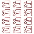thumbnail image 4 of Intéressants Trombones12 Pcs Trombones Créatifspour Marque-Page Trombone Ensemble Solide Performance, 4 of 8