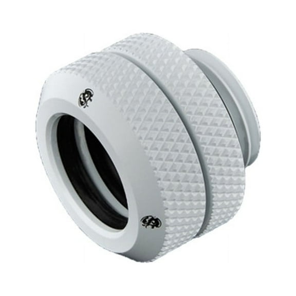 Bitspower G1/4" to Enhance Multi-Link Fitting for 12mm OD Rigid Tubing, Deluxe White
