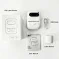 thumbnail image 2 of Riwcyla P50 Label Maker Machine Pocket Labeler Portable Thermal Sticker Printer for Organizing Adhesive DIY Date Journal Study Stickers 20,57mm label Width Support Wireless Connect Compatible with, 2 of 6