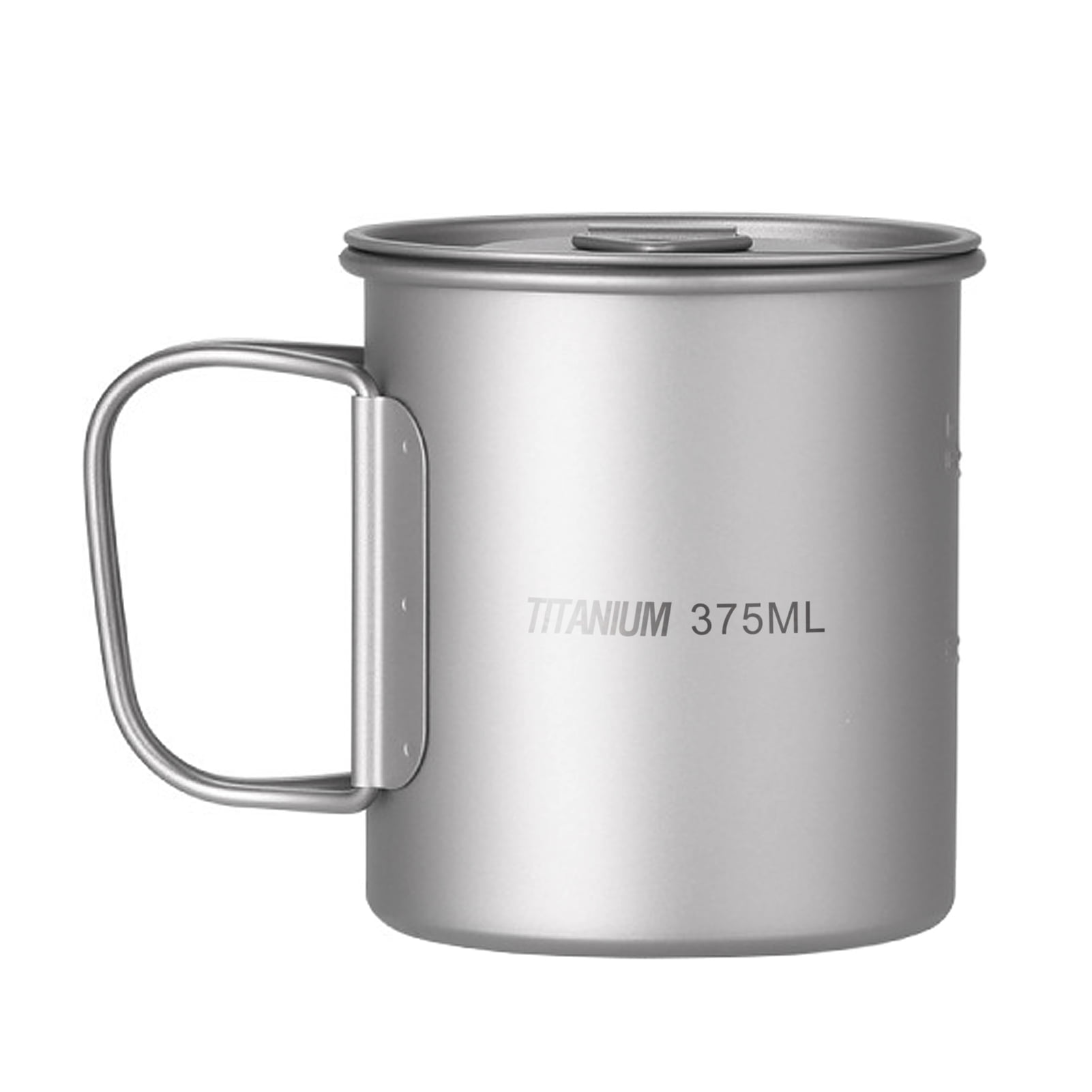 Outdoor Camping Titanium Cup Portable Ultralight Picnic Water Tea Coffee Mug Pot