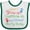 White and Green, variant on Inktastic Auctioneer Like Daddy Boys or Girls Baby Bib