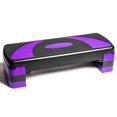 thumbnail image 1 of PRISP Adjustable Aerobic Stepper 78cm, 3 Levels (4''/6''/8'') Exercise Step Platform for Home Gym and Fitness Training, 1 of 8
