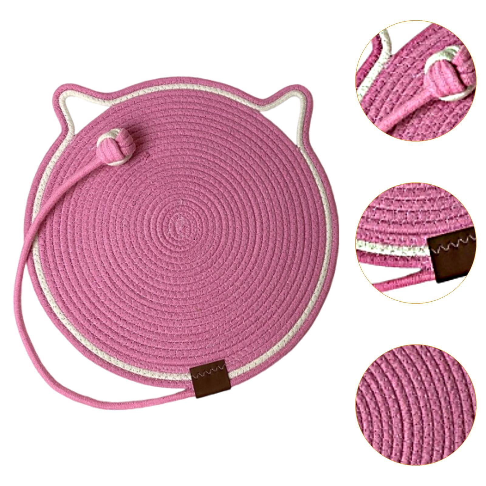 Bvdfgk Cat Scratch Mat Anti Slip Claws Cat Scratching Pad for Rug Bed Sofa