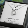 thumbnail image 3 of To Mom Remembrance Message Mother's Love White Forever Necklace w Message Card, 3 of 8