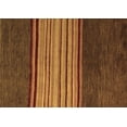 thumbnail image 1 of Ahgly Company Indoor Rectangle Abstract Brown Modern Area Rugs, 7' x 9', 1 of 4