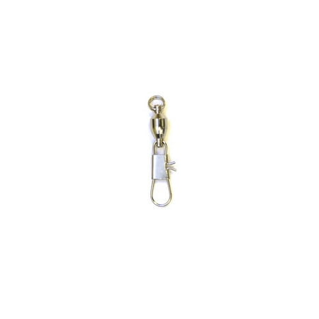 Eagle Claw Ball Bearing Swivel with Interlock Snap, Size (Best Snap Swivel For Lures)