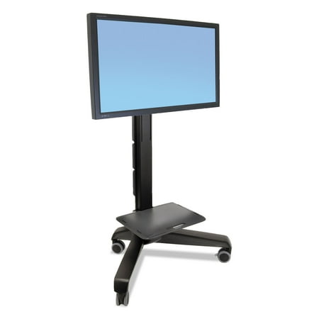 UPC: 0698833016147 | Neo-Flex Mobile MediaCenter  Very Heavy-Duty  29 1/2 x 42 x 64 to 67 1/4  Black