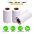 thumbnail image 4 of Labymos PAPERANG 3 Rolls Direct Thermal Labels Self-Adhesive Thermal Paper Roll BPA-Free 2x1.2 Inch(104±1 Labels/Roll), 4 of 8