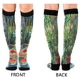 thumbnail image 4 of FORMRS Womens Knee High Socks Casual Long Thick Travel Daily Wear, 1 Pair, Art Goldfish Bowl, 4 of 6