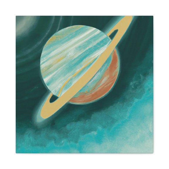 Uranus Planetary Majesty - Canvas