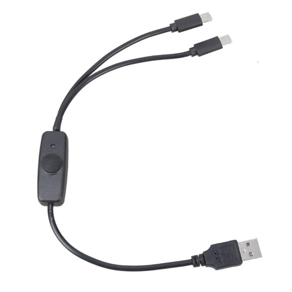 ANXPTIME Double USB C Splitter Charge Cable Power 2 USB C Devices Multi USB Type C