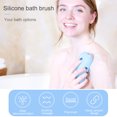 thumbnail image 2 of Silicone Body Scrubber Silicone Soap holder Pouch Body Exfoliator Scrubber Brush for Bath or Shower Body Scrubber for Bar Soap, 2 of 8