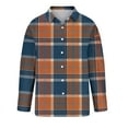 thumbnail image 6 of Horkkom Button Up Shirt Women Long Sleeve Christmas Plaid Shirts Casual Loose Flannel Shirt M, 6 of 9