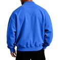 thumbnail image 3 of Bomber Jacket Men Casual Lightweight Zip Up Jackets Spring Fall Long Sleeve Light Flight Jacket with Pockets, 3 of 5