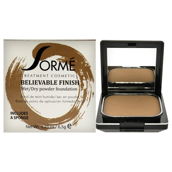 Base de maquillaje en polvo Believable Finish Golden Honey Sorme Cosmetics 0.23 oz