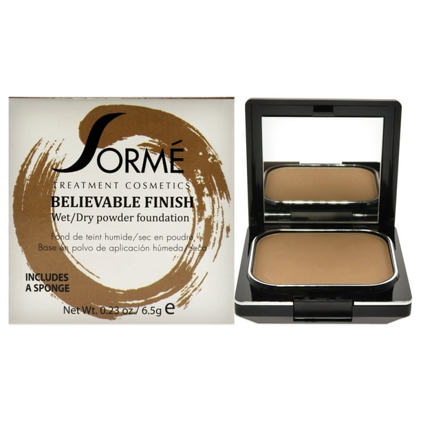 Base de maquillaje en polvo Believable Finish Golden Honey Sorme Cosmetics 0.23 oz