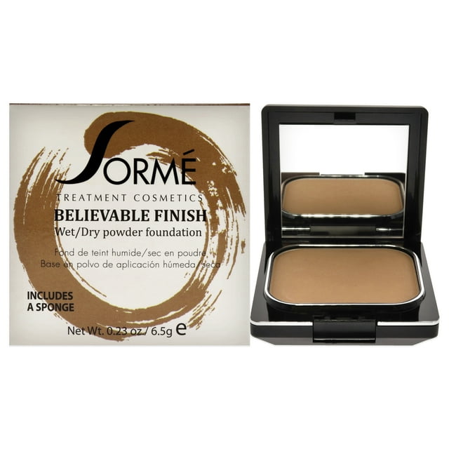 Base de maquillaje en polvo Believable Finish Golden Honey Sorme Cosmetics 0.23 oz