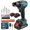 Blue, variant on 21V Cordless Power Drill/Driver Set, 2 Variable Speeds with LED Light, 3/8" Keyless Chuck, 2 & Charger, 28- Kit for Use(Red)