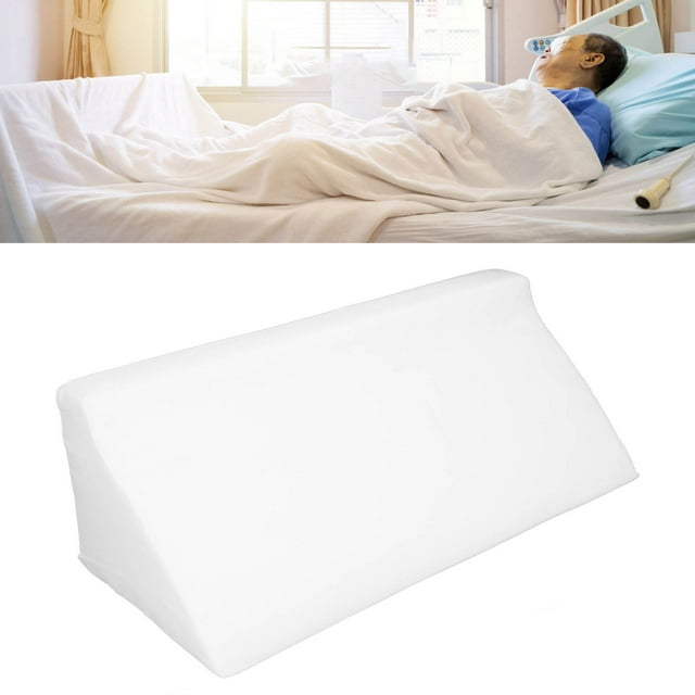 Oreiller de Soutien Confortable, Oreiller Multi-Usage en Forme de R, Tissu Amovible et Lavable, Adapté pour Usage Domestique Ou Institutions