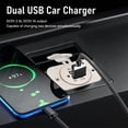 thumbnail image 4 of Car Charger Adapter, Waterproof DC12-24V Dual USB Car Charger  for Tractors, 4 of 7
