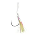 thumbnail image 2 of Mustad Heavy Duty Jigging Assist Hook with White Flash - 2 Per Pack, 2 of 7