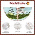 thumbnail image 5 of Kll African Women In Mountain Landscape Christmas Tree Skirt 36",Party Decorations Farmhouse For Christmas Decorations Holiday Party, 5 of 8