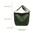 thumbnail image 3 of MINSONG Hobo Bags for Women Crossbody Handbags Guitar Strap Shoulder Bucket Bag Vegan Leather Purse Trendy Boho Tote Purses, 3 of 7