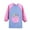 Blue, variant on ZACPNCV Kids Art Smock Waterproof Painting Apron Long Sleeves Artist Smocks Blue 9-11 Years