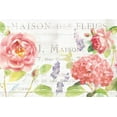 thumbnail image 2 of Nai, Danhui 32x23 White Modern Wood Framed Museum Art Print Titled - Maison Des Fleurs I, 2 of 4