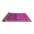thumbnail image 2 of Ahgly Company Indoor Rectangle Oriental Purple Traditional Area Rugs, 8' x 12', 2 of 4