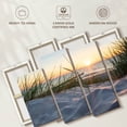 thumbnail image 6 of Elephant Stock Baltic Sea Beach Wall Art - Horizontal Multi Panel Canvas - Living Room Wall Decor - Beach Multi Panel - Gray And Orange Decor - 68" x 42", 6 of 8