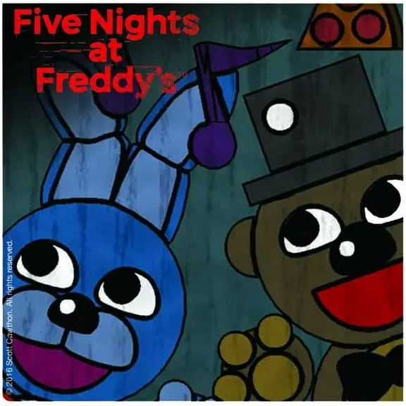 Fna Freddy's-10" Napkins 12 Pack