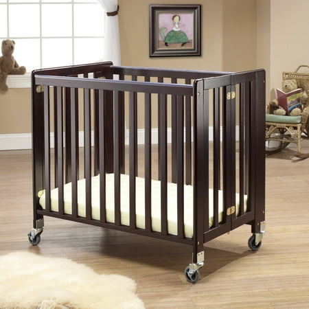 Orbelle Lilly Portable Crib - Espresso