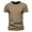 Brown, variant on Prolriy Shirts for Men, Mens Cotton Short Sleeve Color T Shirt Comfortable Top Mens Shirts Army Green L