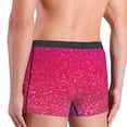 thumbnail image 3 of KLL Light Purple Glitter Men's Cotton Boxer Briefs Underwear-Medium, 3 of 8
