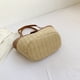thumbnail image 4 of Bolsa vagabundo de moda para mujer de paja para axilas de gran capacidad para regalo (marrón) Ehuebsd Para Estrenar, 4 of 9