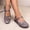 Sky Blue, variant on Women's Spring/Summer Solid-Color Closed-Toe Buckle Sandals: Breathable, Soft Jelly Shoes with Adjustable Straps—Comfortable, Lightweight Footwear for Everyday Casual Wear Sky Blue 36