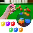 thumbnail image 4 of 24PCS Plastic Portable Multi Color Billiard Pool Cue Chalk Holder Protective Cover Case Snooker Player Club Accessories, 4 of 8