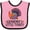 Pink and Black, variant on Inktastic Grandma Little Turkey Thanksgiving Boys or Girls Baby Bib