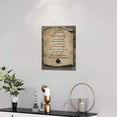 thumbnail image 4 of Serenity Prayer Wall Art God Grant Me The Serenity Canvas Prints Christian Scriptures Prayer Pictures Wall Decor Christian Gifts Modern Artwork Home Decoration for Living Room Bedroom 12"x16", 4 of 6