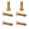 thumbnail image 4 of Hardware de sujeción Ticfox 50 piezas de tornillo hexagonal redondo de Cobre puro, 4 of 12